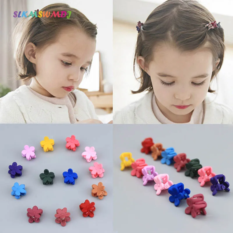 

SLKMSWMDJ 1pcs children's mini hairpin accessories headwear girls baby hair clip headband accessories princess clip 13 Colors