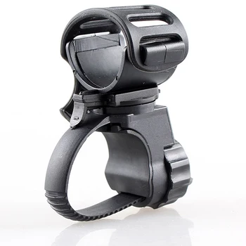 

Portable Cycling Bike Bicycle Light Lamp Stand Holder Rotation Grip LED Flashlight Torch Clamp Clip Mount Bracket