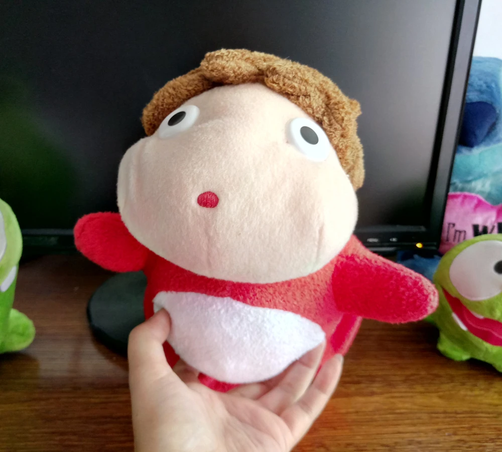 Cute Ponyo Stuffed Plush Toy Ponyo on the Cliff by the Sea Cute Ponyo Stuffed Plush Toy Ponyo on the Cliff by the Sea