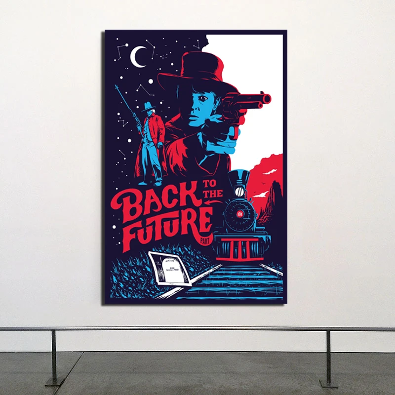 

Back To The Future Art Poster Canvas Painting Prints Living Room Home Decoration Modern Wall Art Oil Painting Posters Pictures