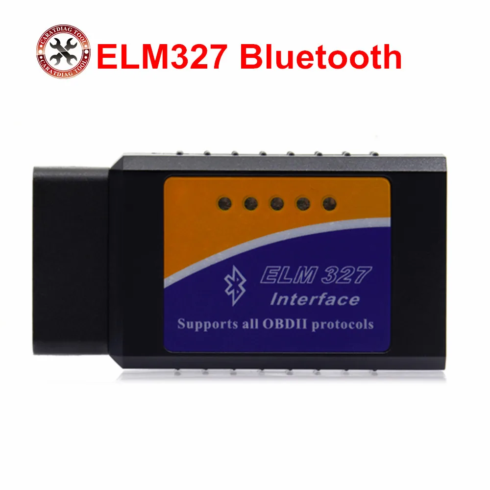 

ELM327 bluetooth ELM 327 OBDII Diagnostic Interface OBD2 Auto Car Diagnostic Scanner for android torque software free shipping