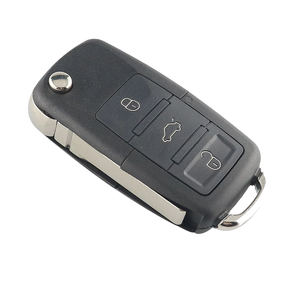YIQIXIN 3 кнопки флип дистанционный ключ-брелок от машины для Volkswagen VW Golf 4 5 Passat B5 B6 Polo Touran 315 МГц ID48 чип 1JO 959 753 DJ