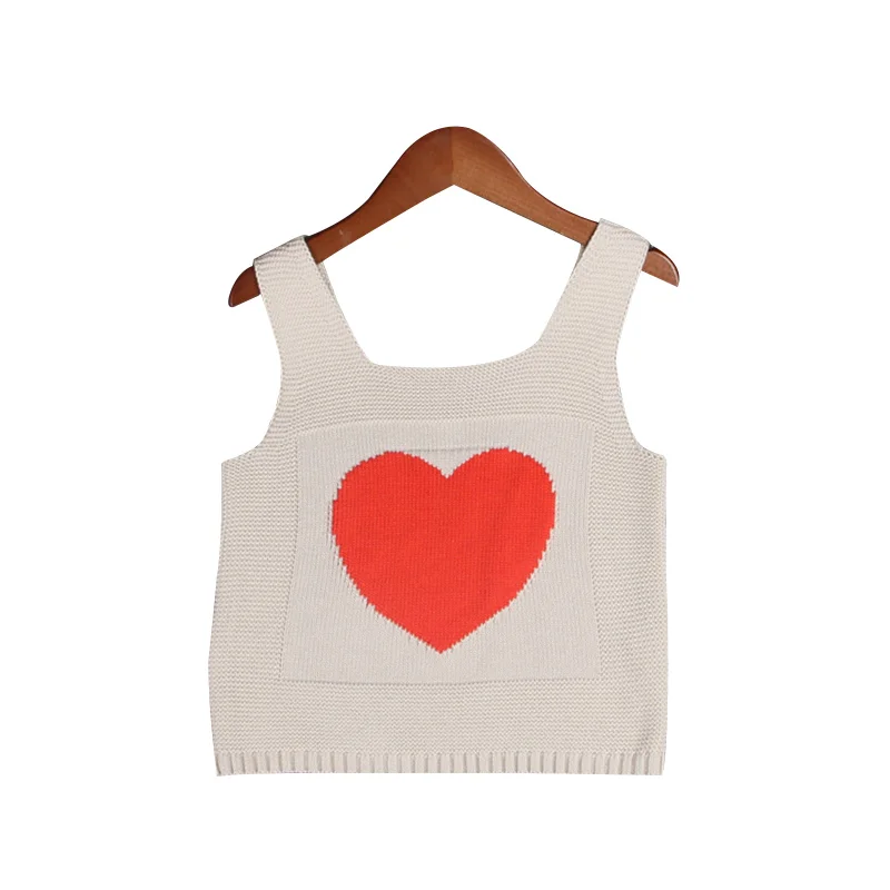 Heart Knitted Girls Sweater Fashion Kids Crochet Vest For Girls  Cotton Baby Autumn Coat Children Sweater Vest Girls Clothing (4)