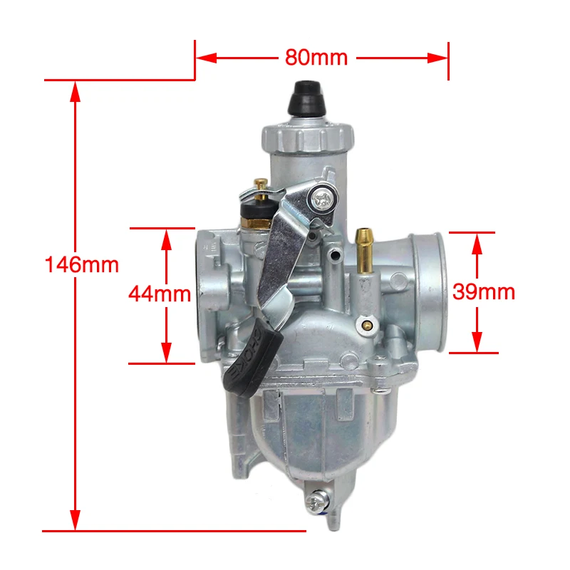 ZSDTRP VM22 Карбюратор Carb для мотоцикла Mikuni Грязь велосипед ямы ATV QUAD 110cc 125cc 140cc мотокросса горизонтальный двигатель PZ26 26 мм