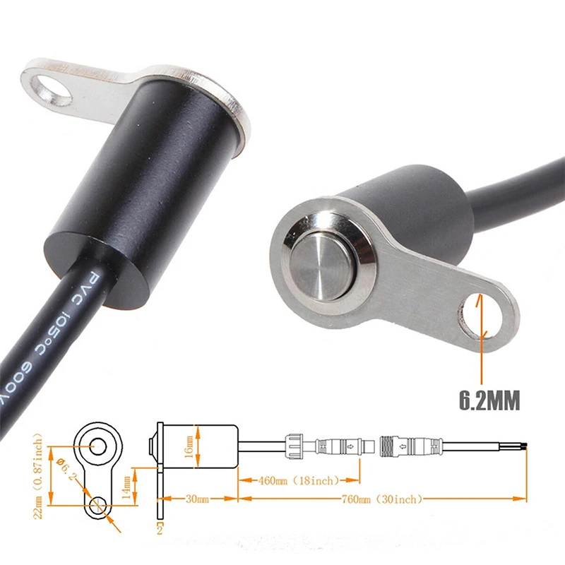 

Motorcycle Handlebar Horn Engine Start Kill Adjustable Reset Switch Button 1Pc
