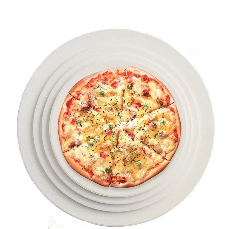 12" Pizza Stone Baking Oven Bread For Indoor Oven Outdoor BBQ Grillin