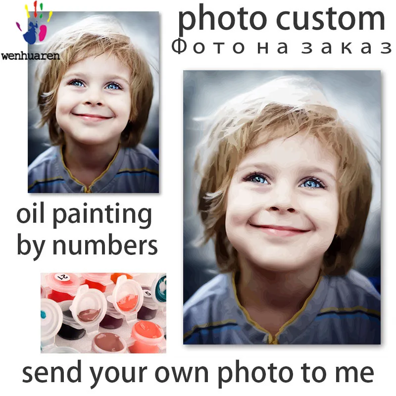 

DIY colorings pictures by numbers with colors Private photo to map custom picture drawing painting by numbers framed Home