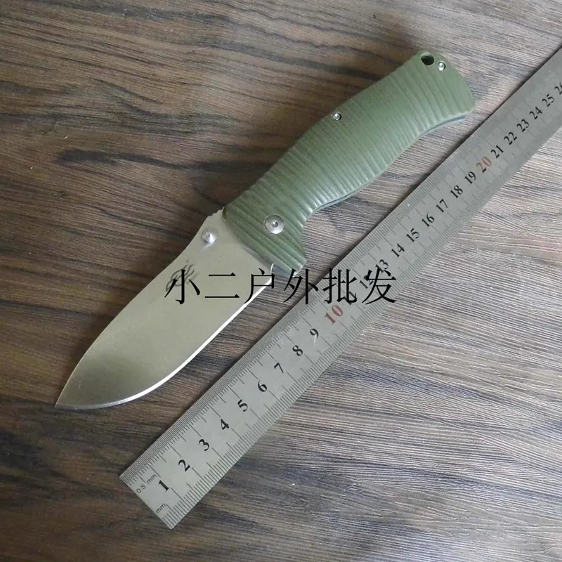 Ganzo G720 жар-F720 58-60HRC G10 Ручка складной Ножи на открытом воздухе Выживание Охота Отдых на природе нож карманный тактический инструмент повседневного ношения - Цвет: green