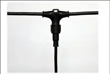 2 3 PINOS int 0.5mm2-tipo tee conjunta selo conector Poder feminino Masculino encaixe para montagem de iluminação ao ar livre À Prova D' Água cabo