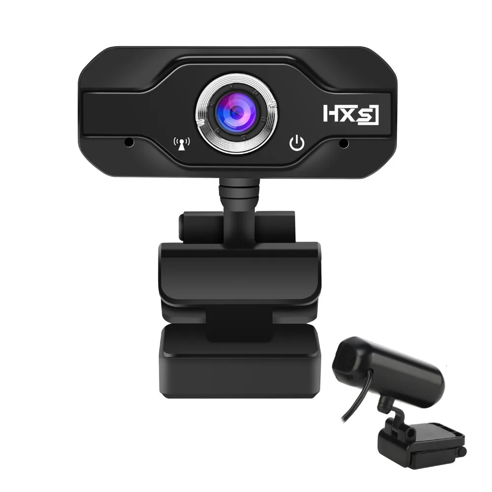 

HXSJ S50 Web Camera 720P HD Computer Camera Webcams 360 Degree Rotation With Microphone For Desktop PC Laptop