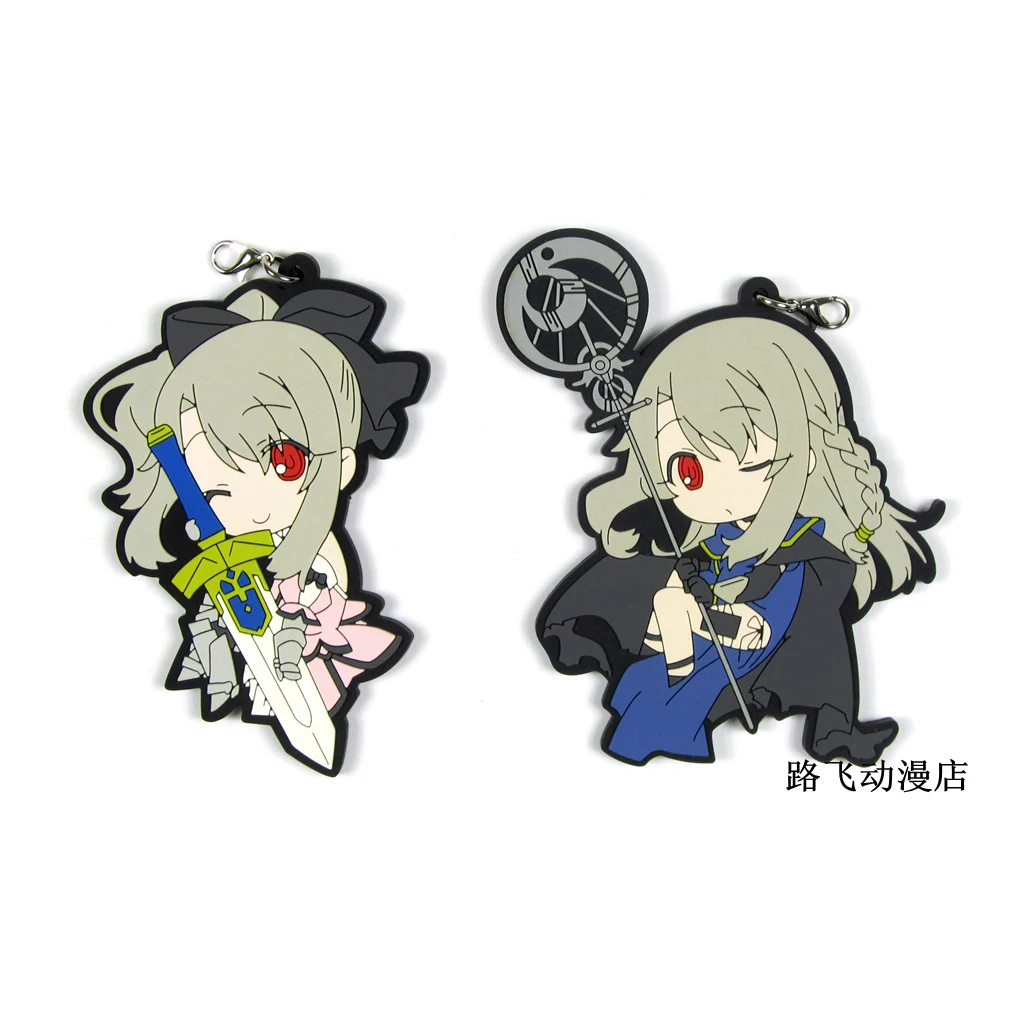 Fate/kaleid Liner Illyasviel Von Einzbern Фигурку резиновая мобильный телефон брелок подвеска