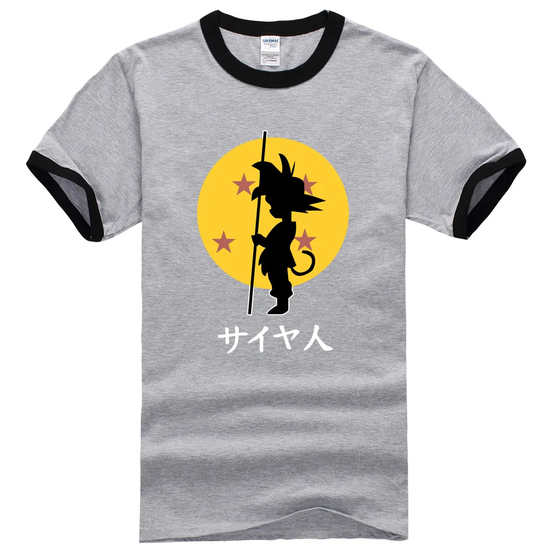 2018 hot sale Japanese anime t shirts men Dragon Ball Z kpop t shirt