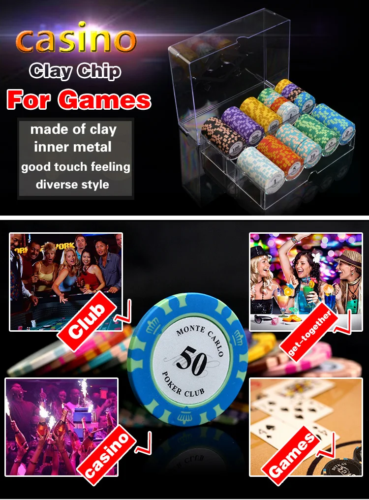 argila cerâmica texas hold'em poker chips moedas do casamento