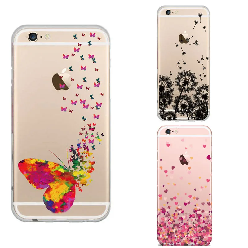 Phone Case Cover For iPhone 6 6s Case 4.7" Ultra Butterfly