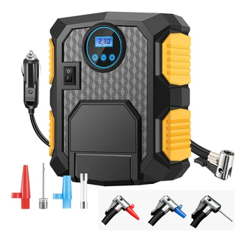 

Portable Digital Tire Inflator 12V Digital Car Tyre Electric Air Compressor Automatic Pump Car Motorcycles Bicycles Accessories