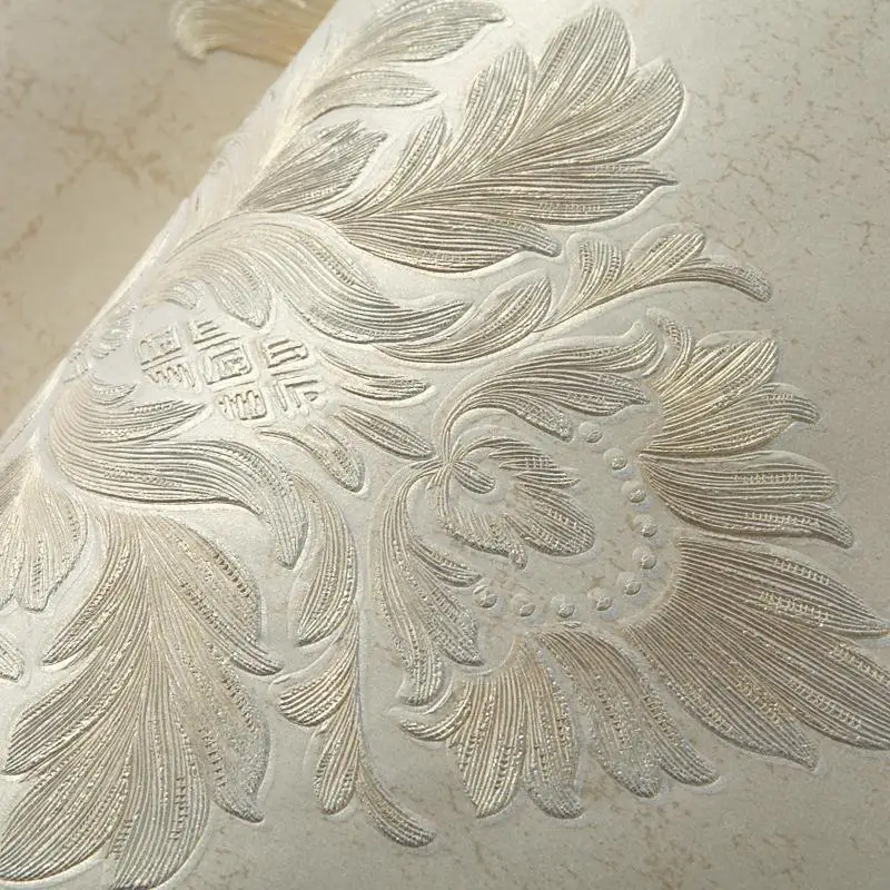 beibehang papel de parede,Luxury Continental 3D stereoscopic coining living room bedroom wallpaper backdrop restaurant