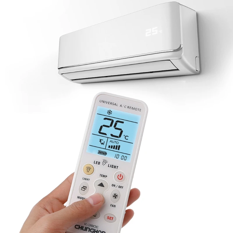 

ALITER K-380E Smart Universal LCD Air Conditioner A/C Remote Controller Without WiFi
