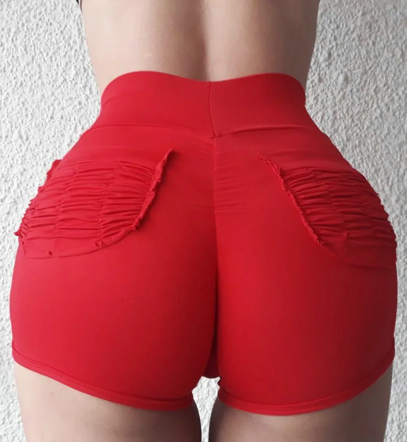 Летние женские модные сексуальные шорты, женские повседневные хлопковые шорты, женская одежда, 8 цветов, черные, красные, с высокой талией - Цвет: ZC-3066-red