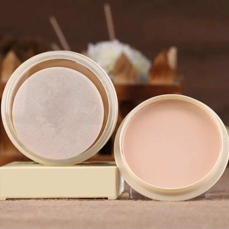 

Fashion Natural Color Pressed Smooth Dry Concealer Oil Control Loose Face Powder Beauty Makeup Face Care Cosmetic #314