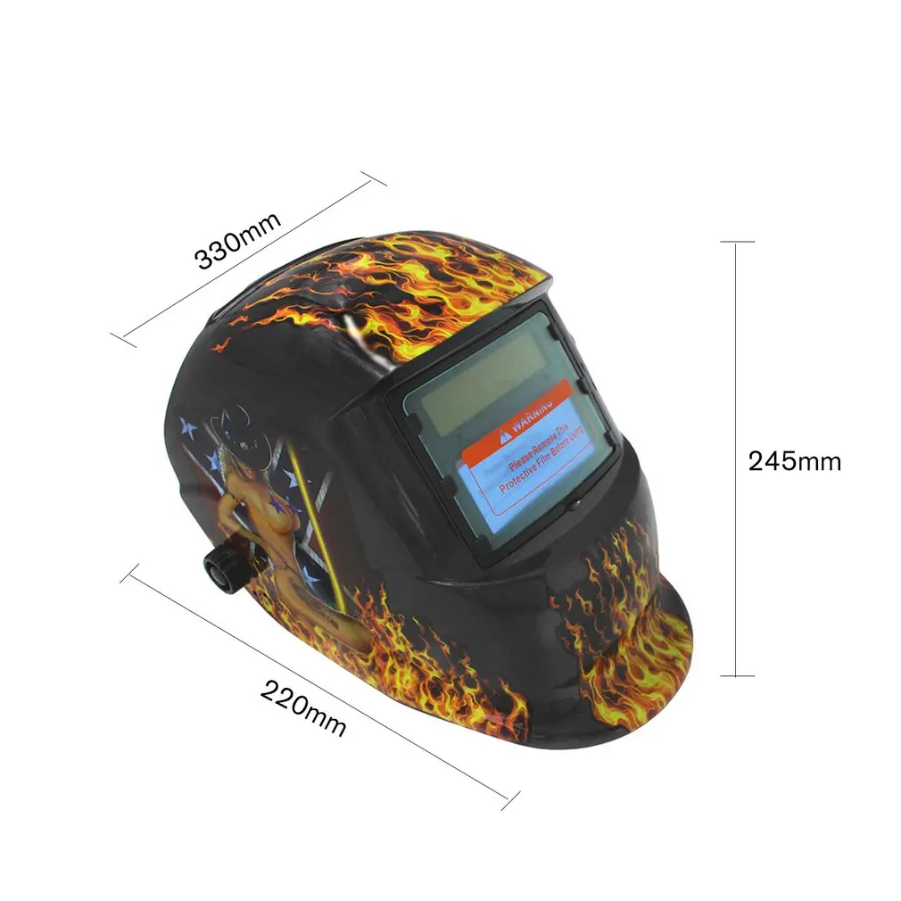 Автоматическая переменная фотоэлектрическая Сварочная маска Сварщик Сварка сварочная аргонно-дуговая сварка защитный труд защиты Экран