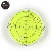 1 шт. мини 60 мм Bulls-eye Bubble Degree Mark Surface Spirit Level для камеры круговые измерительные инструменты Инструменты