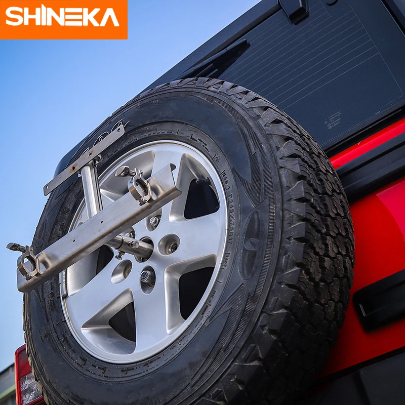 Держатель номерного знака запасной держатель для шин Jeep Wrangler Suzuki Jimny