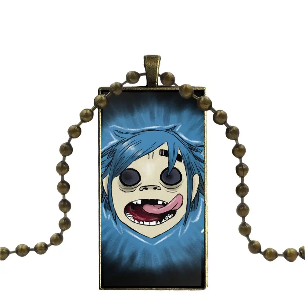 EJ glaze для женщин подарок Gorillaz популярный браслет стеклянный кабошон кулон