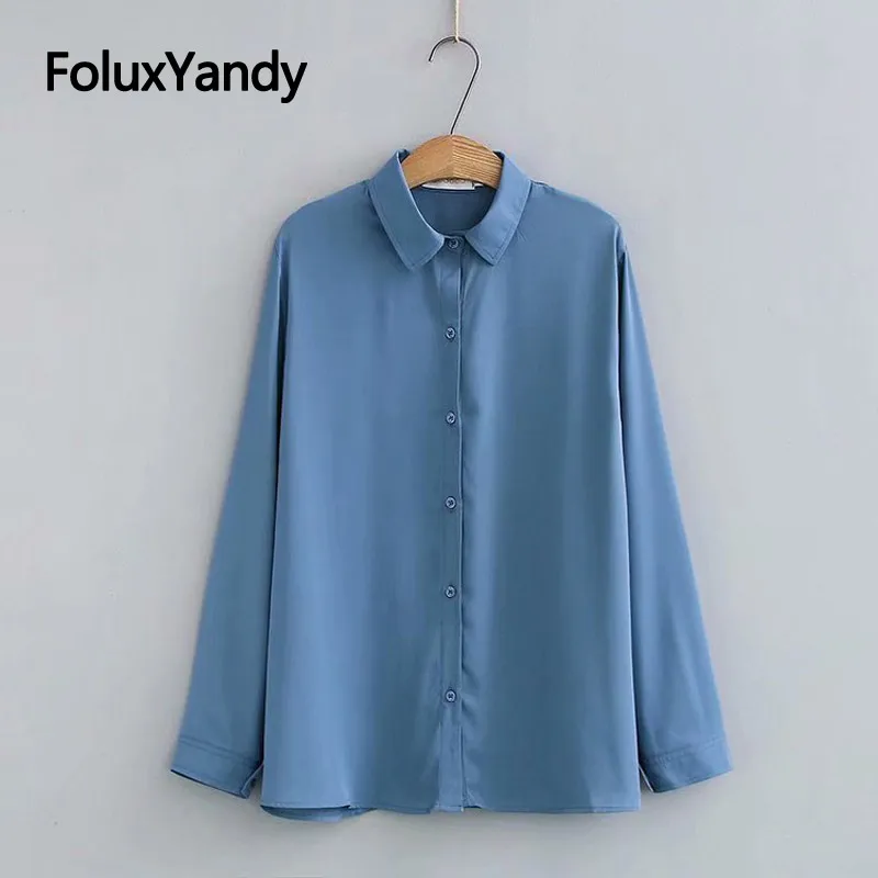 

Korean Chiffon Blouses Women Basic Shirts Solid Plus Size Office Lady Long Sleeve Blouse Chemise Blusa KKFY3071