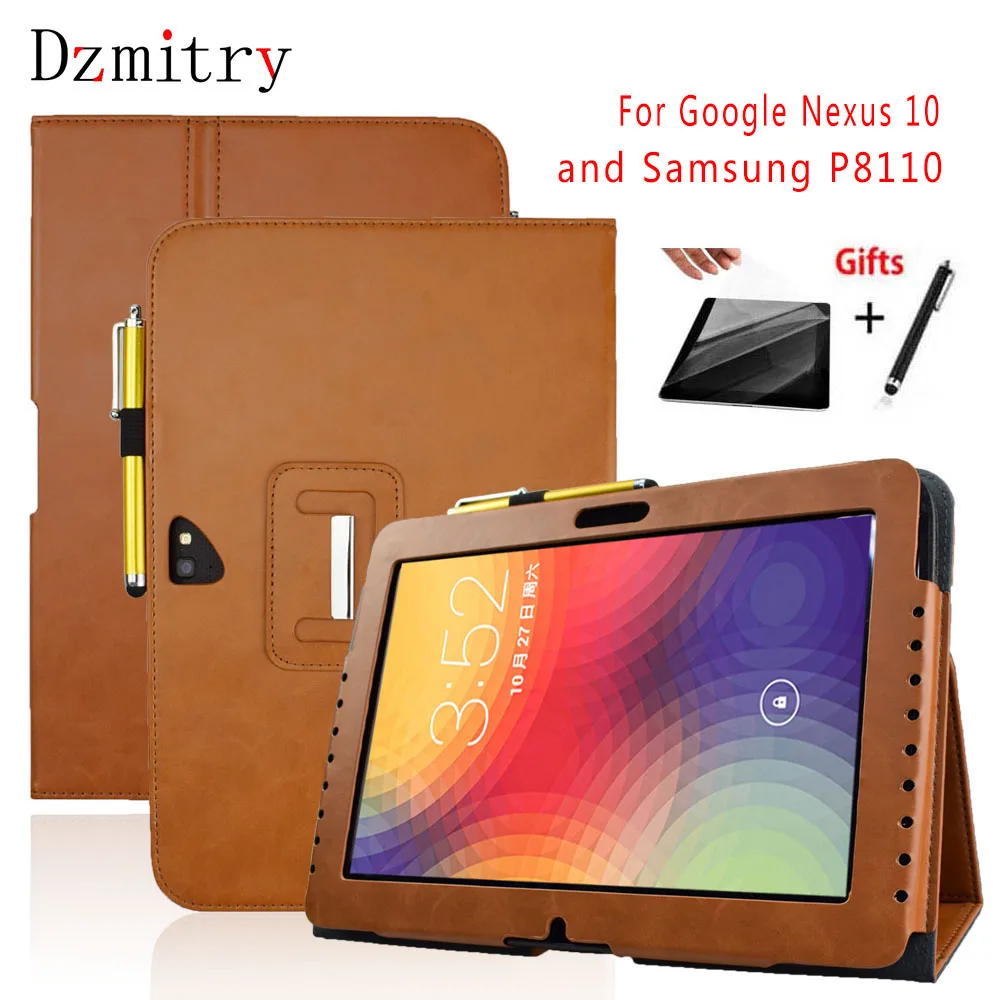 Чехол для планшета Google Nexus 10 защитный чехол из искусственной кожи Samsung 1 дюйма P8110 с
