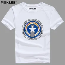 NORTHERN MARIANA ISLANDS t shirt diy free custom made name number mnp t shirt nation flag