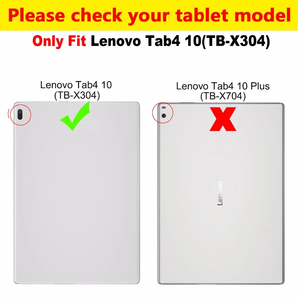 Ультратонкий умный флип-чехол для lenovo tab 4 tab 4 10 tb-x304l, tb-X304f, Магнитный смарт-чехол для lenovo tab 4 10, чехол