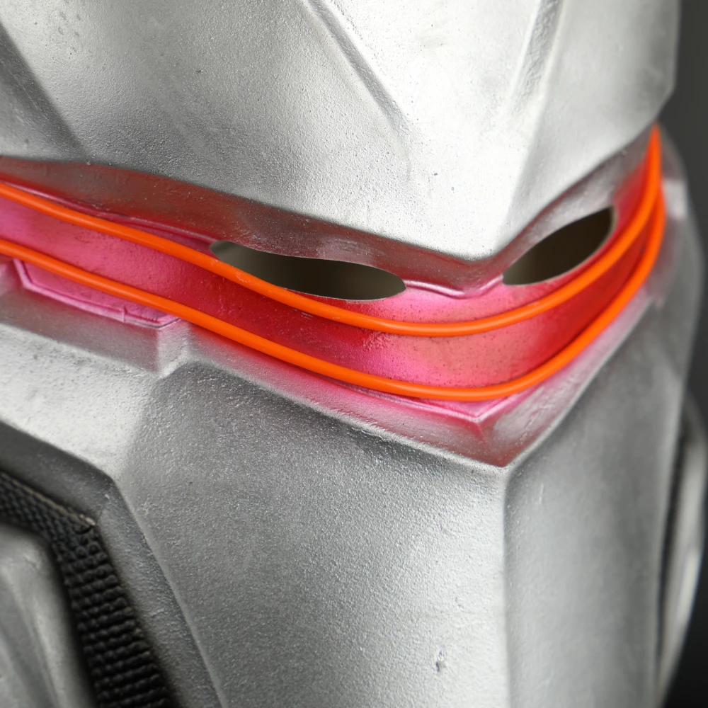 Game Fortniter Omega Mask With LED Light Drift Cosplay Latex Helmet Omega Halloween Party Dropshipping (29)