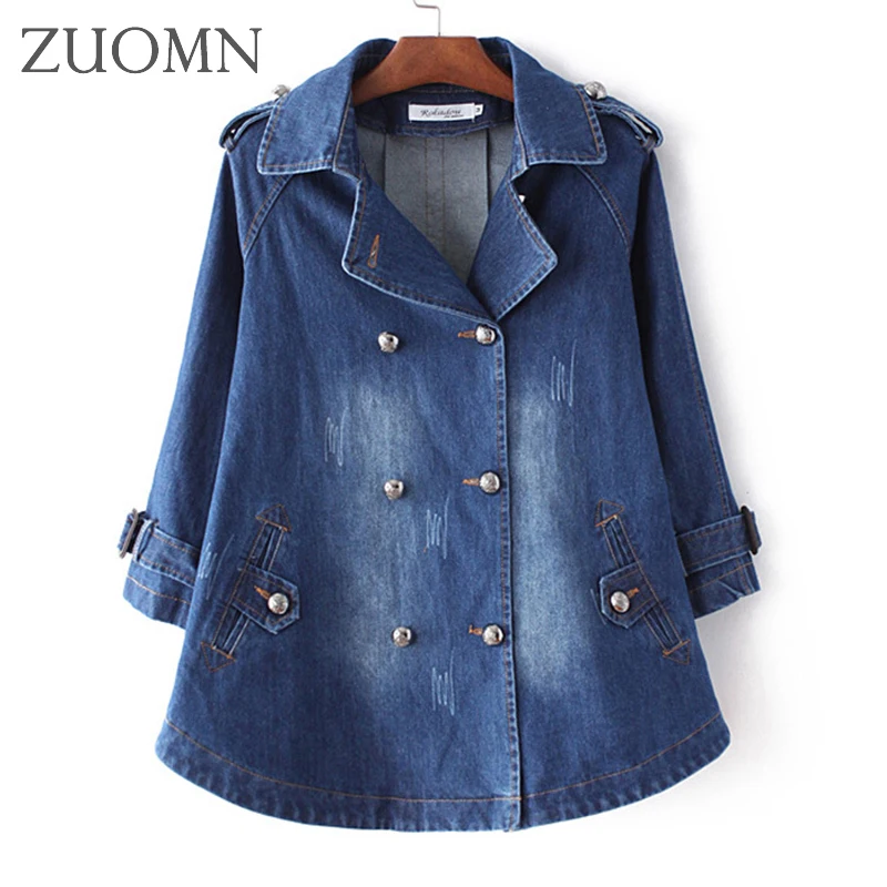 Autumn Denim Jacket For Women Jeans Jacket Women Denim Coat Vintage