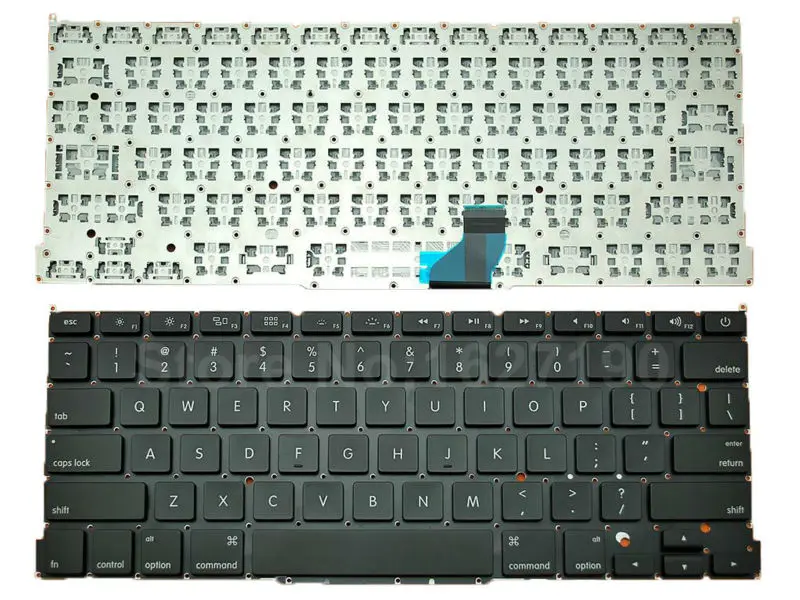 

Клавиатура США для APPLE MacBook Pro A1502 черный с подсветкой Новые клавиатуры для ноутбуков с