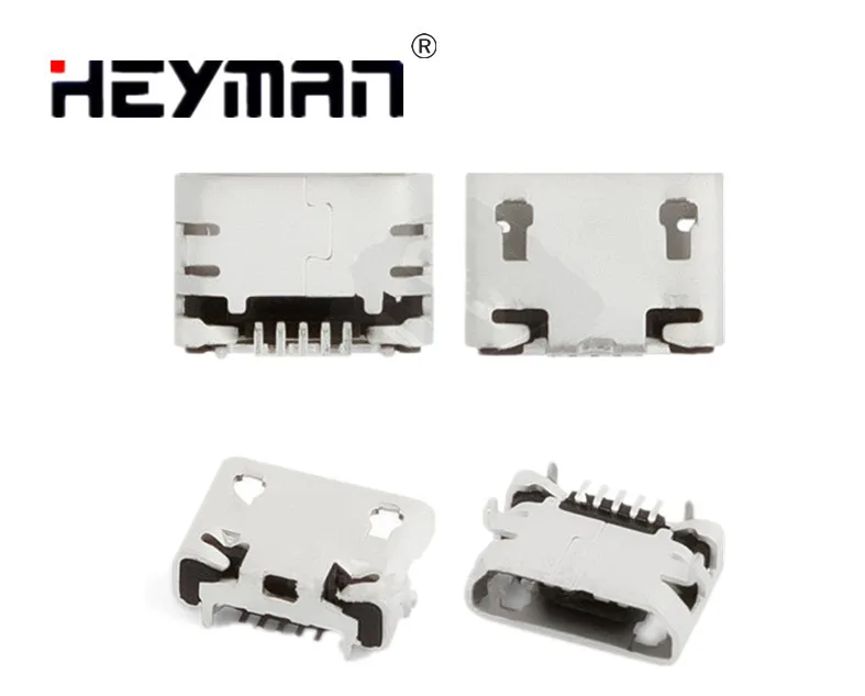 USB-разъем для зарядного порта Fly IQ4410i IQ4415I Q4416/17Quad ERA Energy3 IQ4514Quad EVO Tech 4 (5-контактный