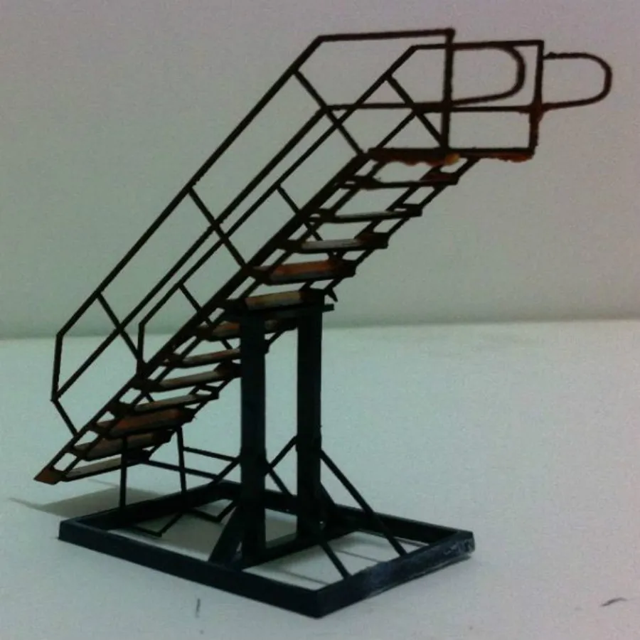 ho train layout model (5)