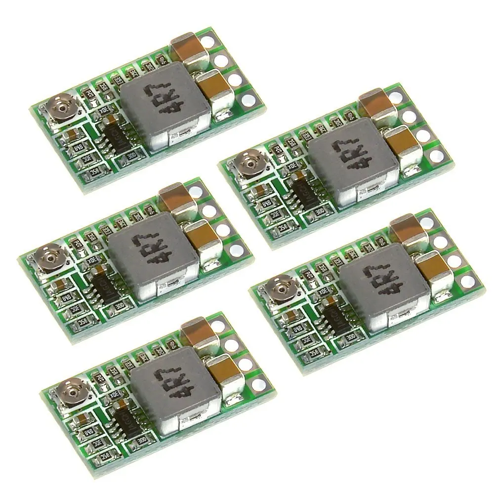 5 шт. ультрамаленький понижающий мини-модуль питания для Arduino 3 А преобразователь
