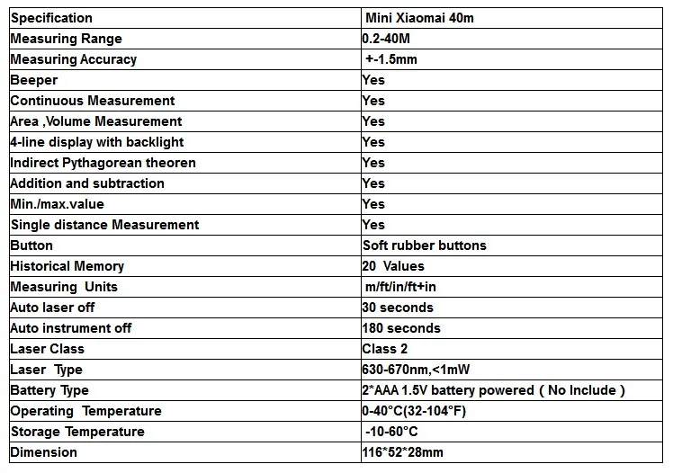 Mileseey, профессиональный лазерный дальномер, дальномер, trena, Лазерная Лента, дальномер, устройство для измерения, линейка, тестовый инструмент