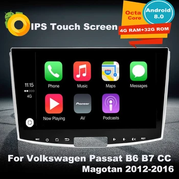 

Support Apple Carplay Android 8.0 Car GPS Multimedia Player For Volkswagen Passat B6 B7 CC Magotan 2012-2016 Auto radio Navi