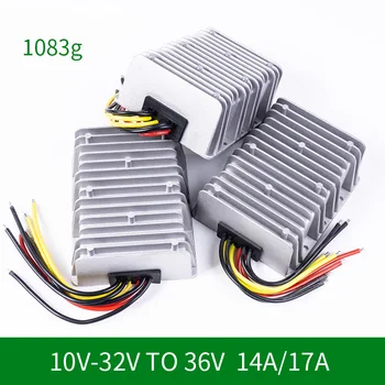 

DC DC Converter 10V-32V to 36V 14A 17A Step Up Boost Voltage Module Power Supply for Cars Lights CE RoHS Certificated