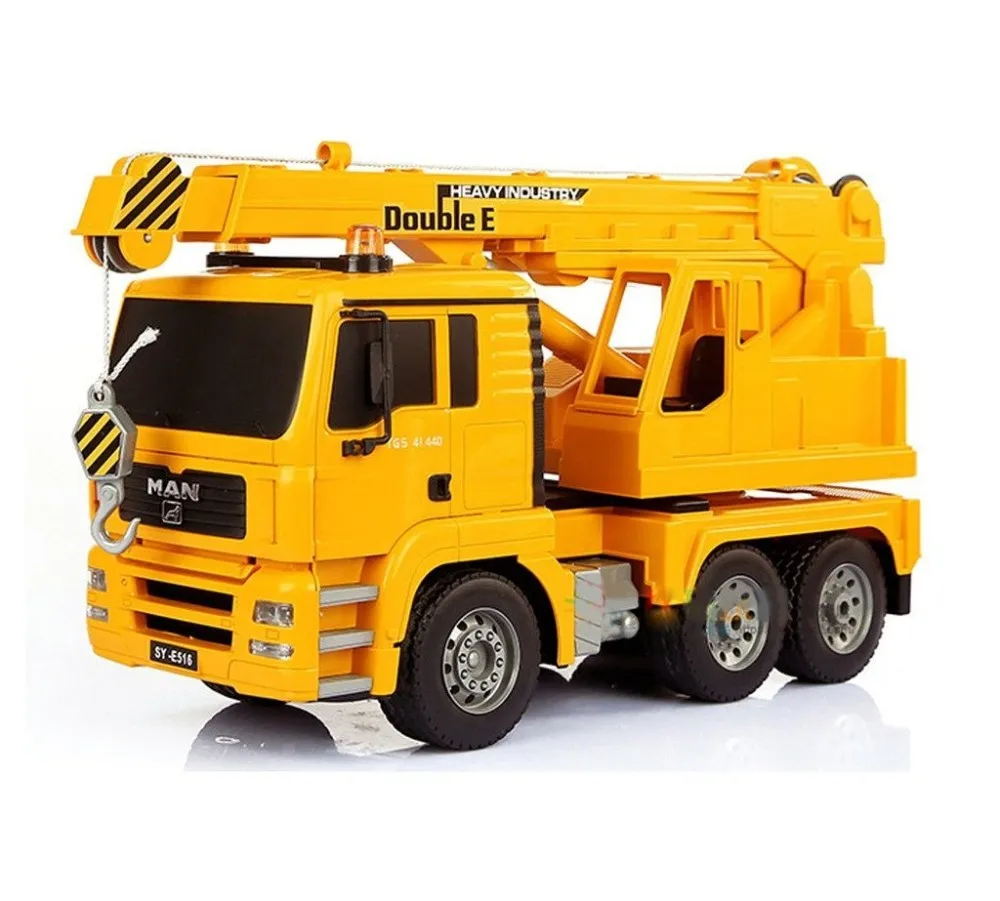 Caminhão de rc Misturador de Cimento Caminhão de Bombeiros Modelo de Veículo de Construção de Controle de Rádio para Brinquedos de Hobby de Presente das Crianças Maior Lixo Guindaste de Hobby Presente das Crianças - 2.4g 26 caminhão de bombeiros lixo guindaste 2.4g modelo
