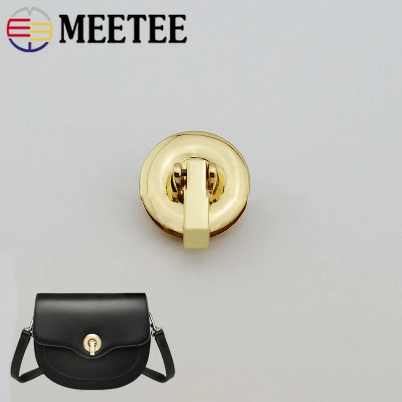 5Pcs Round Metal Turn Locks Snap For Handbag Women Bag Twist Lock Clasps Closure DIY Buckle Hardware Accessories | Дом и сад