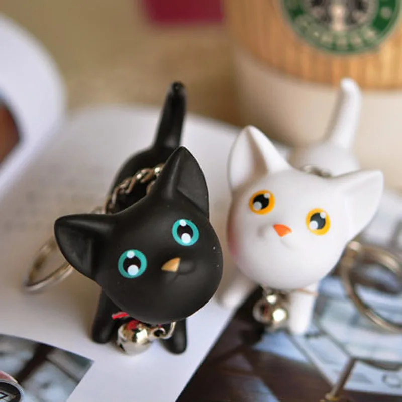 Cartoon-Fashion-Cat-Kitten-Keychain-Keyring-Bell-Toy-Lover-Key-Chain-Rings-For-Handbag-88 (3)