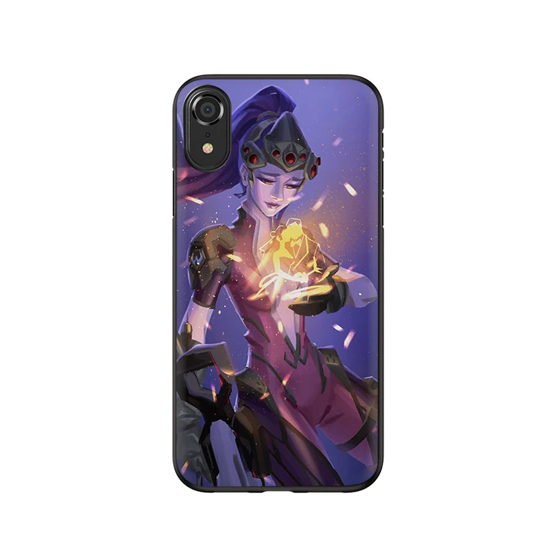 Мягкий чехол для телефона Overwatch OW для iphone 5 5S 6 6S Plus 7 8 Plus X XR XS 11 Pro Max - Цвет: B1