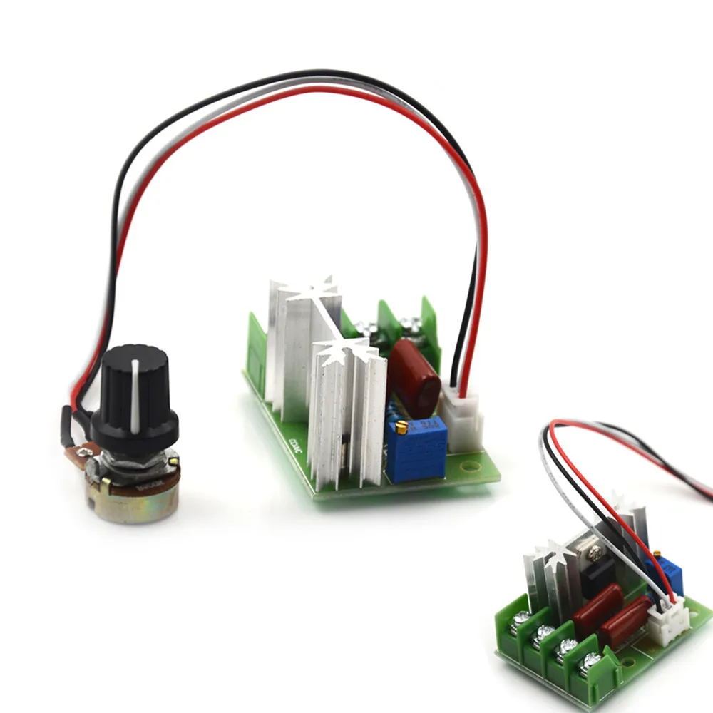 

DC 1.8 V-12 V Controller Control Governor With Switch Reversible Motor Speed Controller 3.2*3.2cm / 1.26*1.26inch