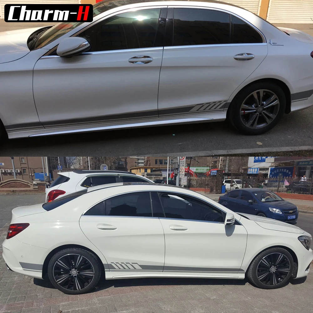Виниловая наклейка для Mercedes Benz W205 C Class AMG 1 шт.|racing stripes stickers|stripe stickerdecal sticker |