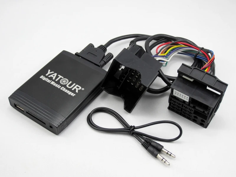 Цифровой музыкальный смены YATOUR AUX SD USB MP3 адаптер для BMW Mini Cooper Rover fakra 40 контактный