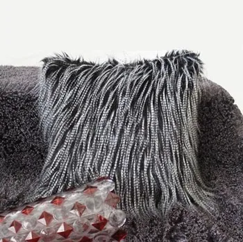 

Faux fur rabbit fur plush pillowcase cushion cover 50x50cm