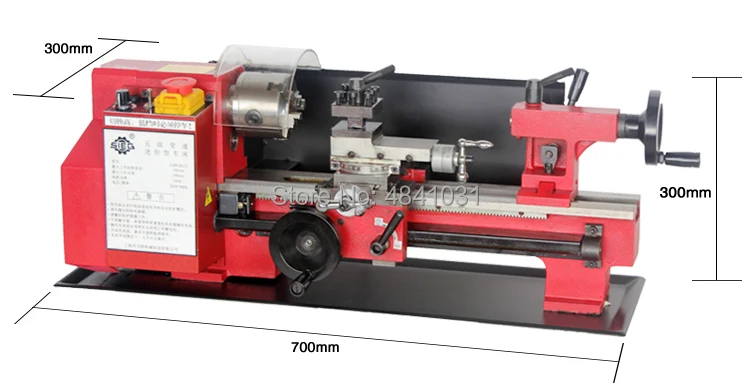 " x 12" Мини Прецизионный Металлический токарный станок SIEG 250 Вт мотор+ C2-300mm 2500 об/мин переменная скорость мини токарный станок микро-дерево и металл токарный станок