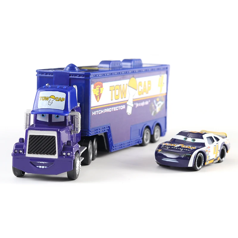Машинки Диснея Pixar Cars Mack Uncle Lightning McQueen King Франческо Цыпленок Hicks Hudson автомобильный